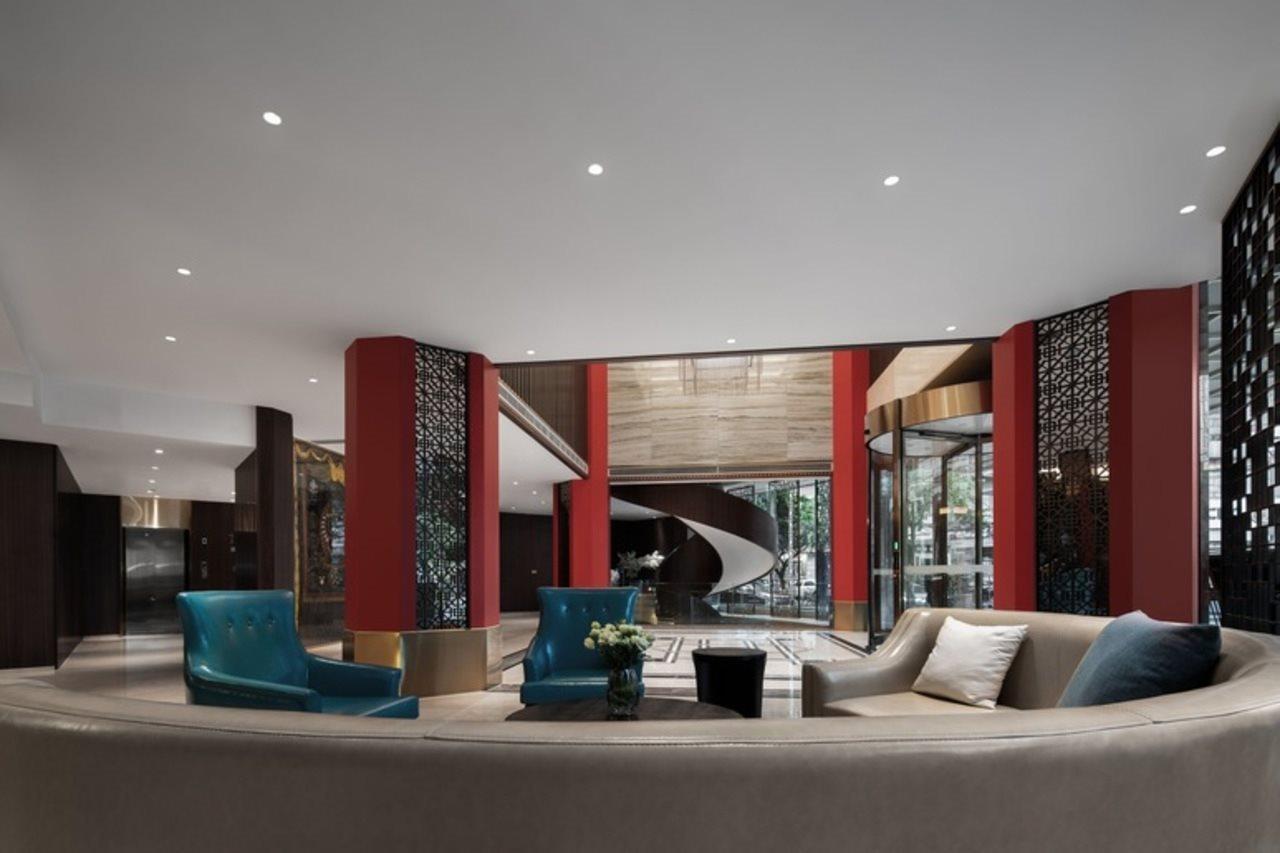 Minshan Lhasa Grand Hotel Chengdu Eksteriør billede