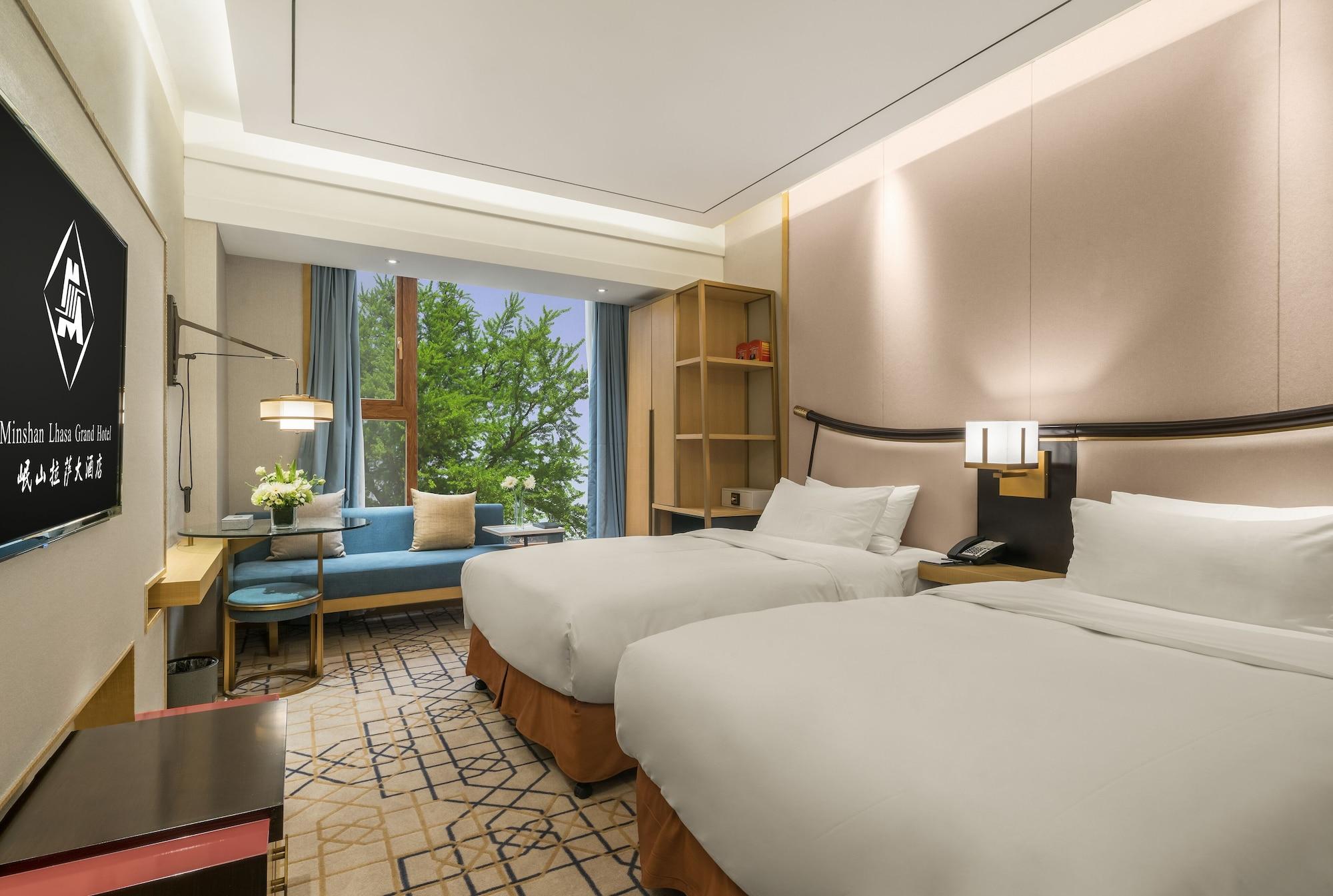 Minshan Lhasa Grand Hotel Chengdu Eksteriør billede