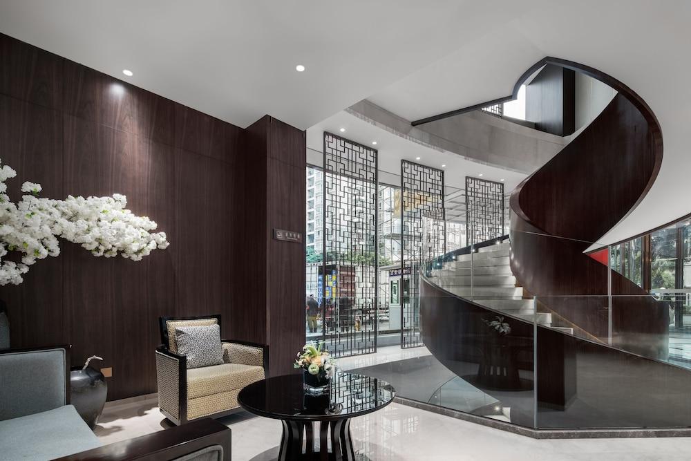 Minshan Lhasa Grand Hotel Chengdu Eksteriør billede